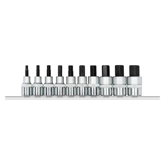 ALLEN KEY GED RED SET 1/2 10 PCE