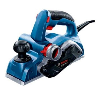 Planer 650 W, chip thickness: 0-2.6mm, rebating depth: 0-9mm
