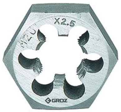DIENUT GROZ C/STEEL M/COARSE 14MM