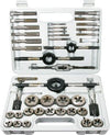GROZ TAP & DIE SET C/STEEL 3-12MM ST-41M