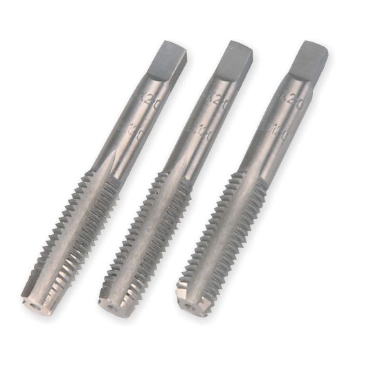 TAP GROZ HAND C/STEEL SET  M3X0.5