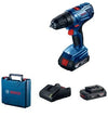 Drill Driver 18V, 2x 1.5Ah, Case
