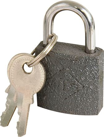 PADLOCK MTS  IRON 25MM D/BLISTER WZ365