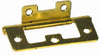 HINGE SINKLESS BRASS PLATED  75MM 10PAIR
