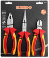 PLIER KENDO 3PC VDE PLIER SET