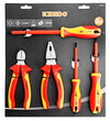 PLIER KENDO 5PC VDE PLIER SET