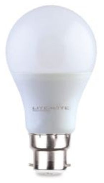 LED LITEMATE A60 10W B22 COOL WHITE