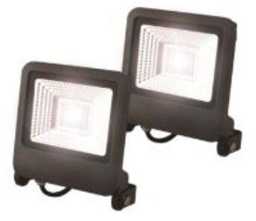 LED LITEMATE FLOODLIGHT 10W TWIN PK