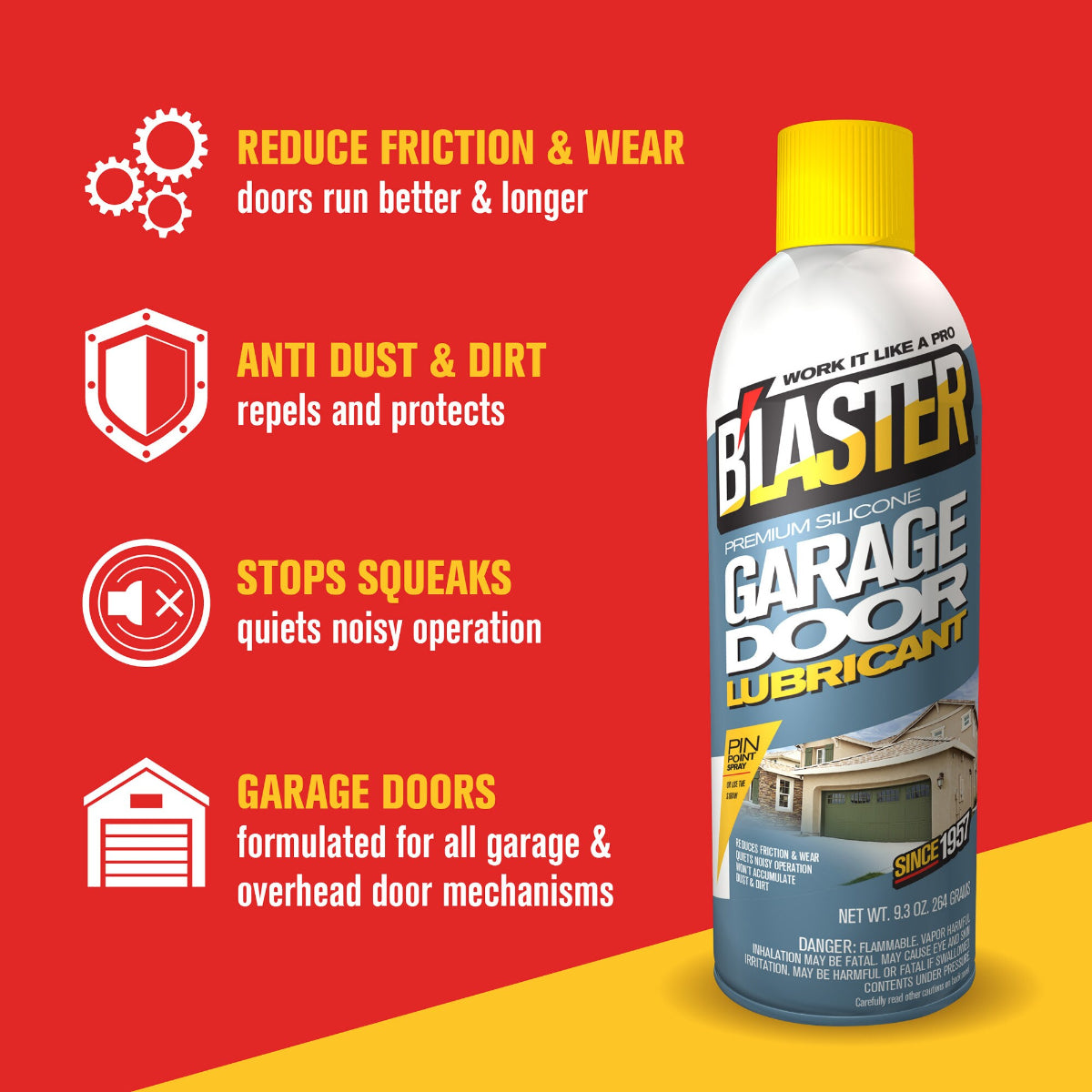 Blaster Garage Door Lubricant Spray | M002248