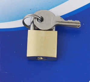 25mm Brass Cylinder Padlock
