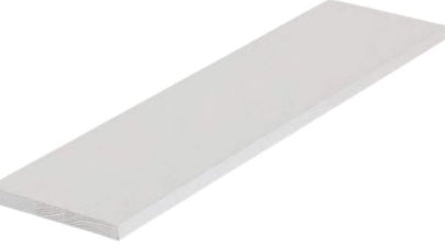 MACKIE FLOATING SHELF WHITE 600X235X38MM
