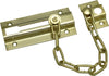 MACKIE DOOR CHAIN BRASS PLATED 1PC