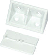 MACKIE CORNER BLOCK&CAP PLAST WHITE 4PC