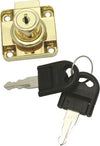 MACKIE LOCK DRAWER BR/P 1PC