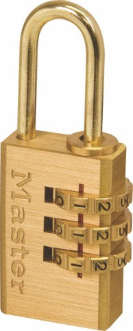 PADLOCK MASTER 20MM COMB BRASS 20-7771