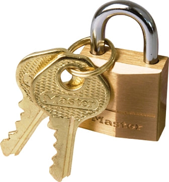 PADLOCK MASTER 20MM K/A CARDED PK/4