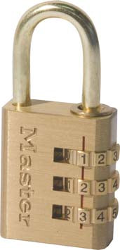 PADLOCK MASTER 30MM COMB 20-7772