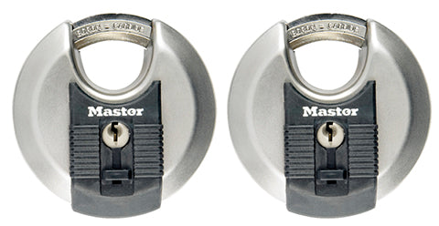 PADLOCK MAS EXL70MM S/T DISC OCT-KEY 2KA
