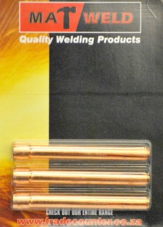MATWELD PREPACK TIG COLLET 2.4MM (3)