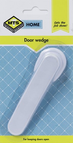 MTS HOME  DOOR WEDGE 1PC WHITE