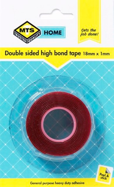 MTS HOME  HIGH BOND TAPE 18MM X 1M