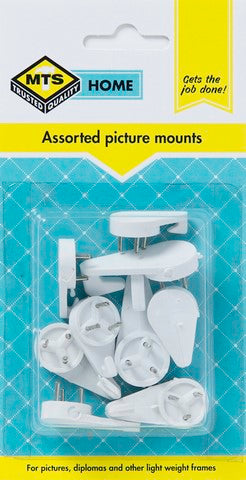 MTS HOME  ASSORTED PICTURE MOUNTS 9PC