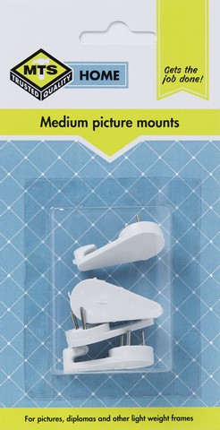 MTS HOME  MEDIUM PICTURE MOUNTS 4PC