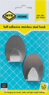 MTS HOME MEDUIM OVAL S/STEEL HOOK 2PC2PC
