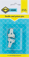 MTS HOME  DOUBLE SIDED PICTURE PINS 2PC