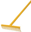 RAKE DYNAMIC ALL STEEL 16 TOOTH (C)    W