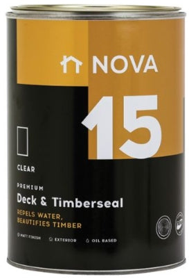 NOVA 15 OUTDOOR T/SEAL NATURAL-CLEAR 5L