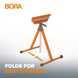 BORA A-frame Pedestal Roller Stand | PM-5093