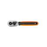 Bahco 1/4" Pear Head Reversible Short Ratchet | SBS61S