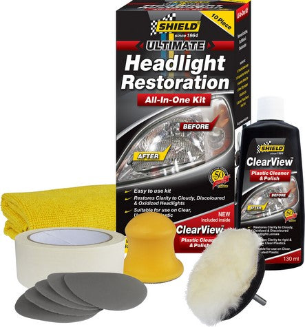 SHIELD HEADLIGHT RESTORATION KIT SH655