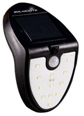 SOLARMATE 5/60 WALL LIGHT MOTION BLACK