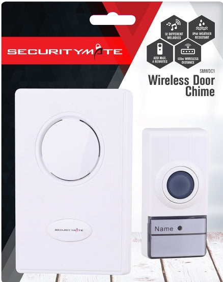 SECURITYMATE WIRELESSDOOR CHIME 120M