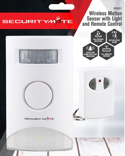 SECURITYMATE WIRELESS MOTIONSENSOR LIGHT