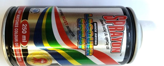 SPRAYON PAINT  WHITE GLOSS 250ML