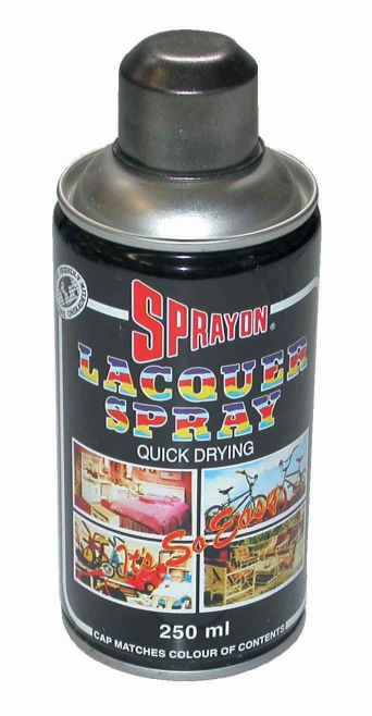 SPRAYON PAINT  CAST IRON METALLIC 250ML