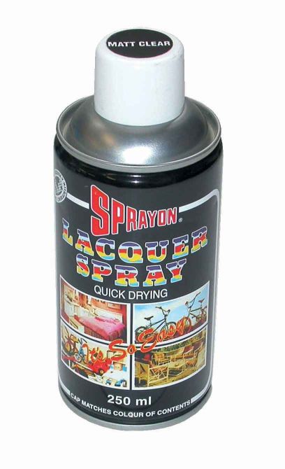 SPRAYON PAINT  CLEAR MATT 250ML