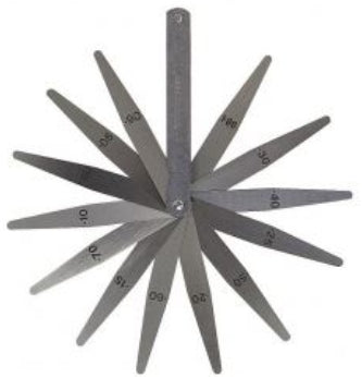 GAUGE STARRET  FEELER  300MM 13 BLADE