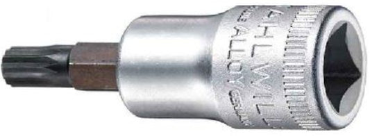 SOCKET S/WILLE TORX 1/2DR 54TX-T45