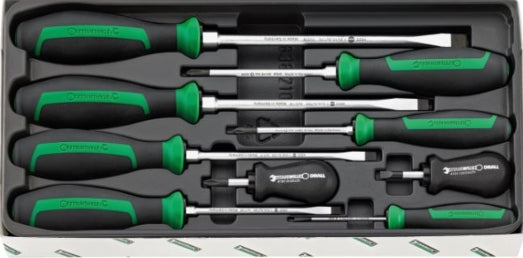 SCREWDRIVER S/WILLE SET DRAL 4693 9PC