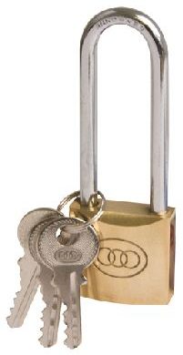 PADLOCK TRI BRASS BOX L/S 50MM #265L 120