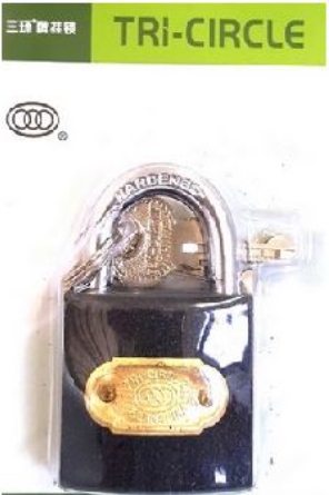 PADLOCK TRI IRON PP 20MM #361 CASE120