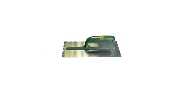 Trowel - Tilers Poly Handle, 6x6x19 Notched_Lasher-Hand-tools-South Africa