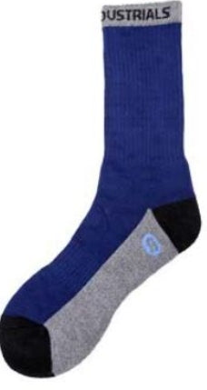 BATA SOCKS NAVY BLACK & GREY(5-9)