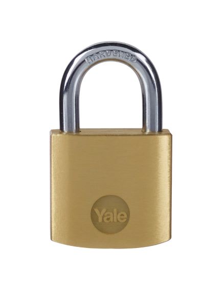 PADLOCK YALE BRASS 30MM Y110B/30/115/1