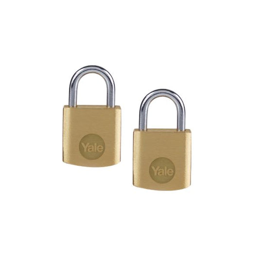 PADLOCK YALE BRASS 30MMP2 Y110B/30/115/2