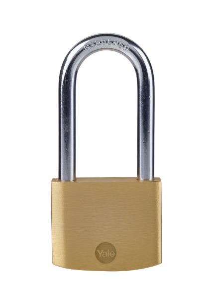 PADLOCK YALE BRASS LS50MM Y110B/50/166/1